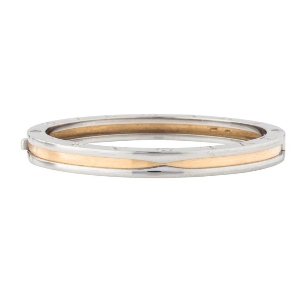 Bvlgari b zero bangle - 18ktand stainless steel